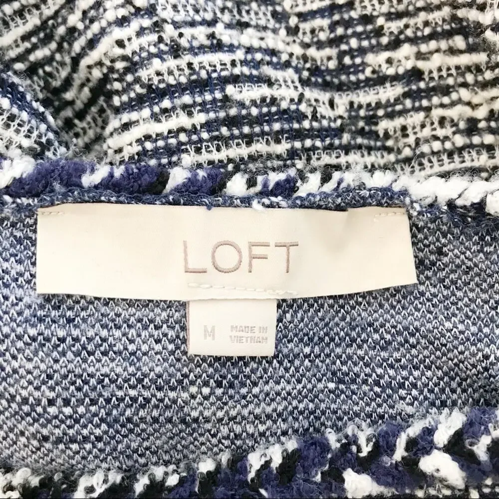 LOFT blue tweed